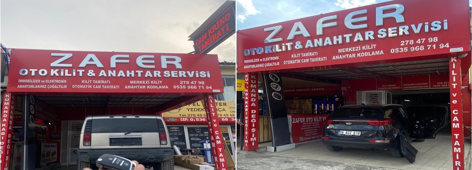 Zafer Oto kilit Ankara